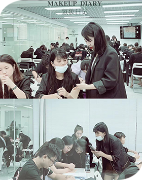 古里纹眉定期培训交流图片