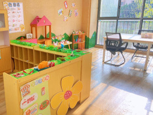 长沙县茁越儿童服务中心公共区域一角