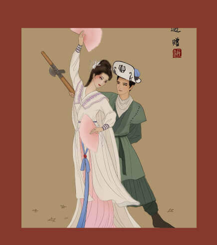 《刘海砍樵》