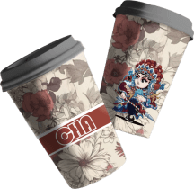 码梦者京剧茶杯
