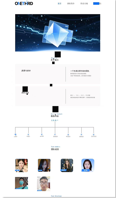 这是三分之一的团队作品