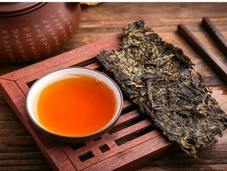 茯砖茶发花