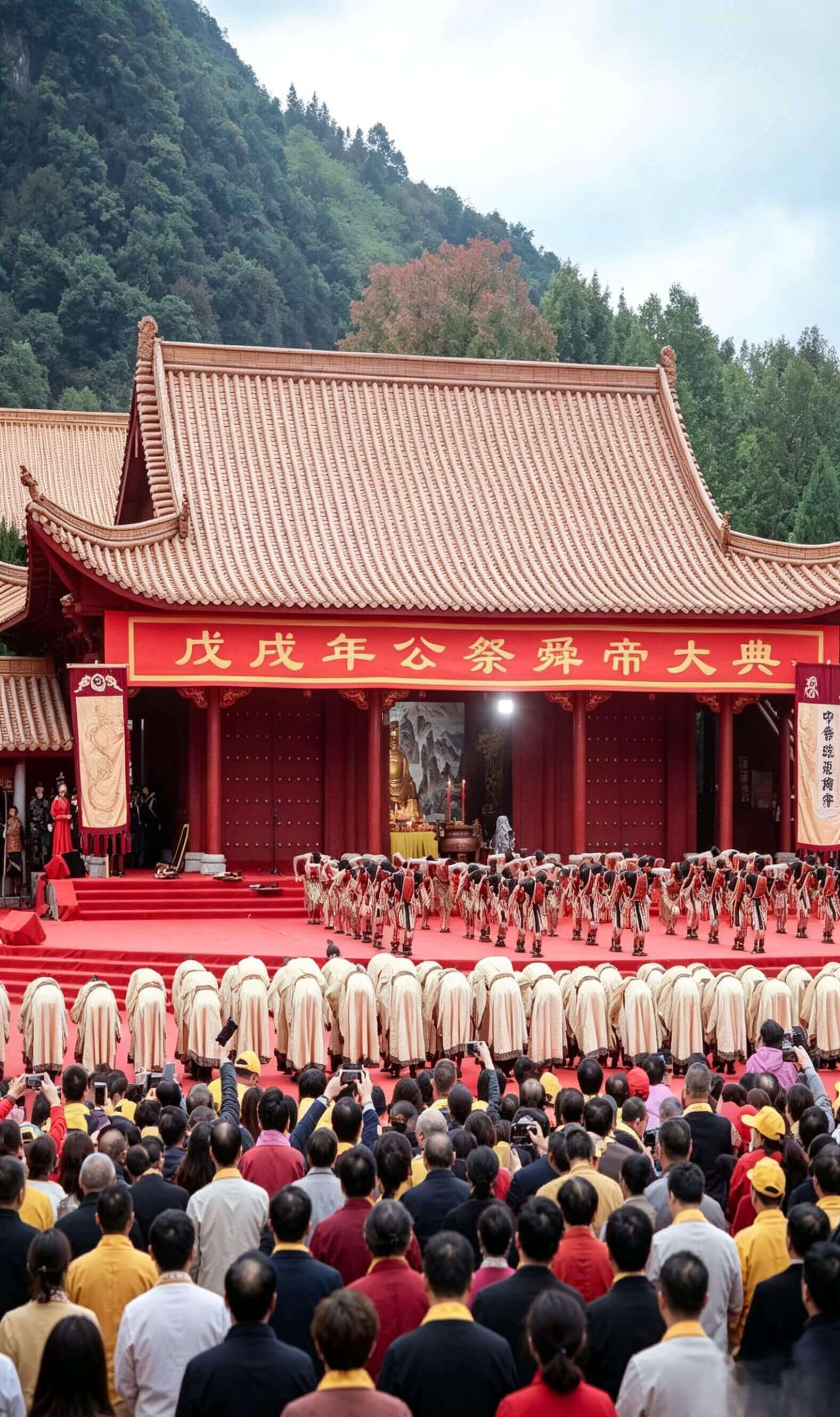 公祭大典现场