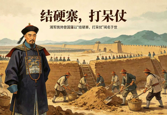 结硬寨，打呆仗