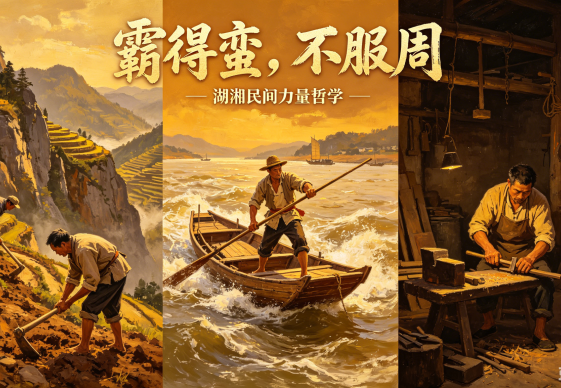 霸得蛮，不服周